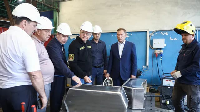 Мельниченко заявил о поддержки Грабовского завода для внедрения сварочных роботов